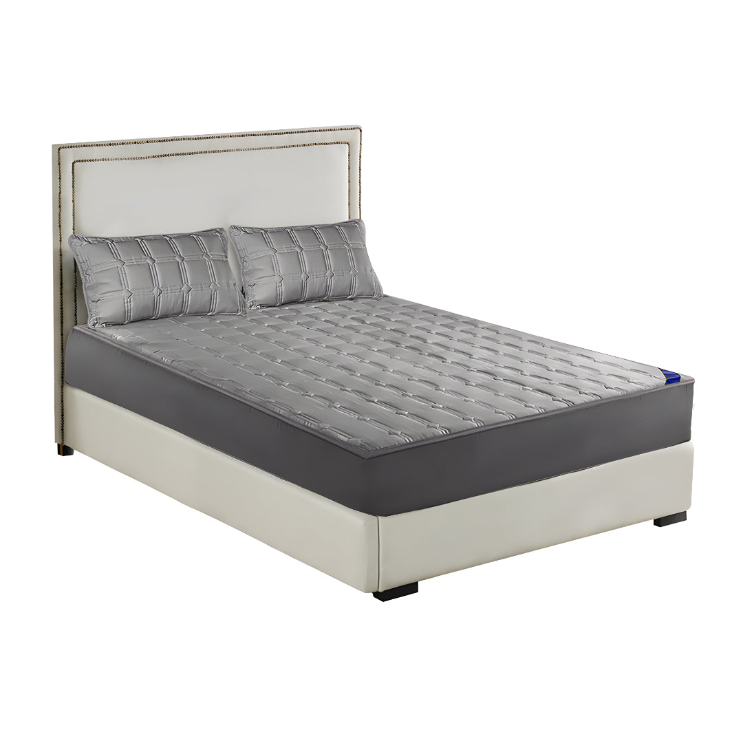 153cm Grey Wide Mattress Cover