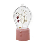 Pink 360 Degree Rotating LED Light  Jewelry Storage Organiser