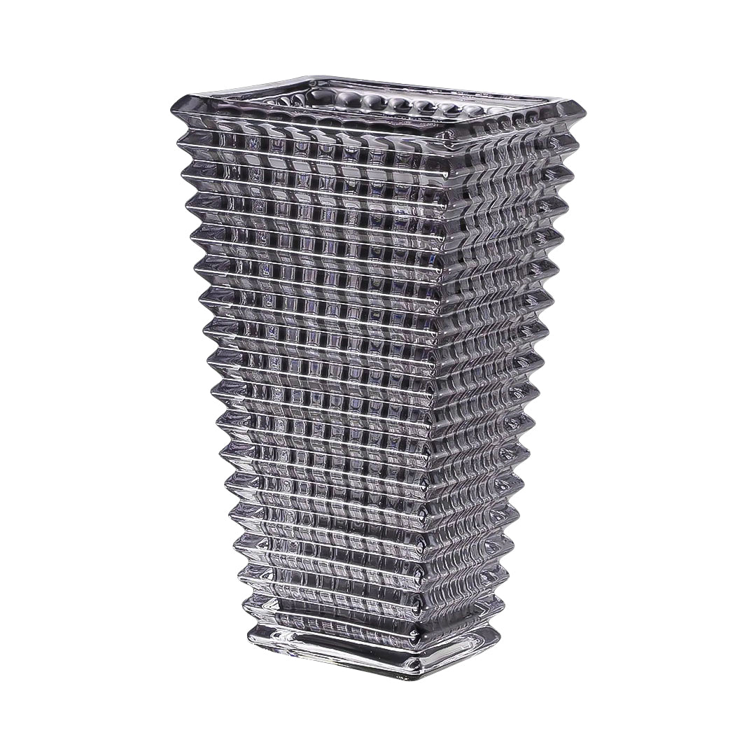 SOGA 28cm Modern Gray Ceramic Glass Vase Home Decor