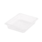 65mm Clear GN Pan 1/2 Food Tray