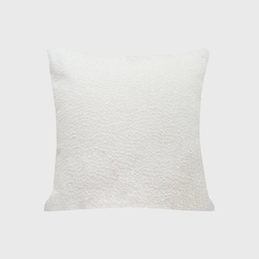 50cm White Throw Pillow Premium Polyester Fiber and Cotton