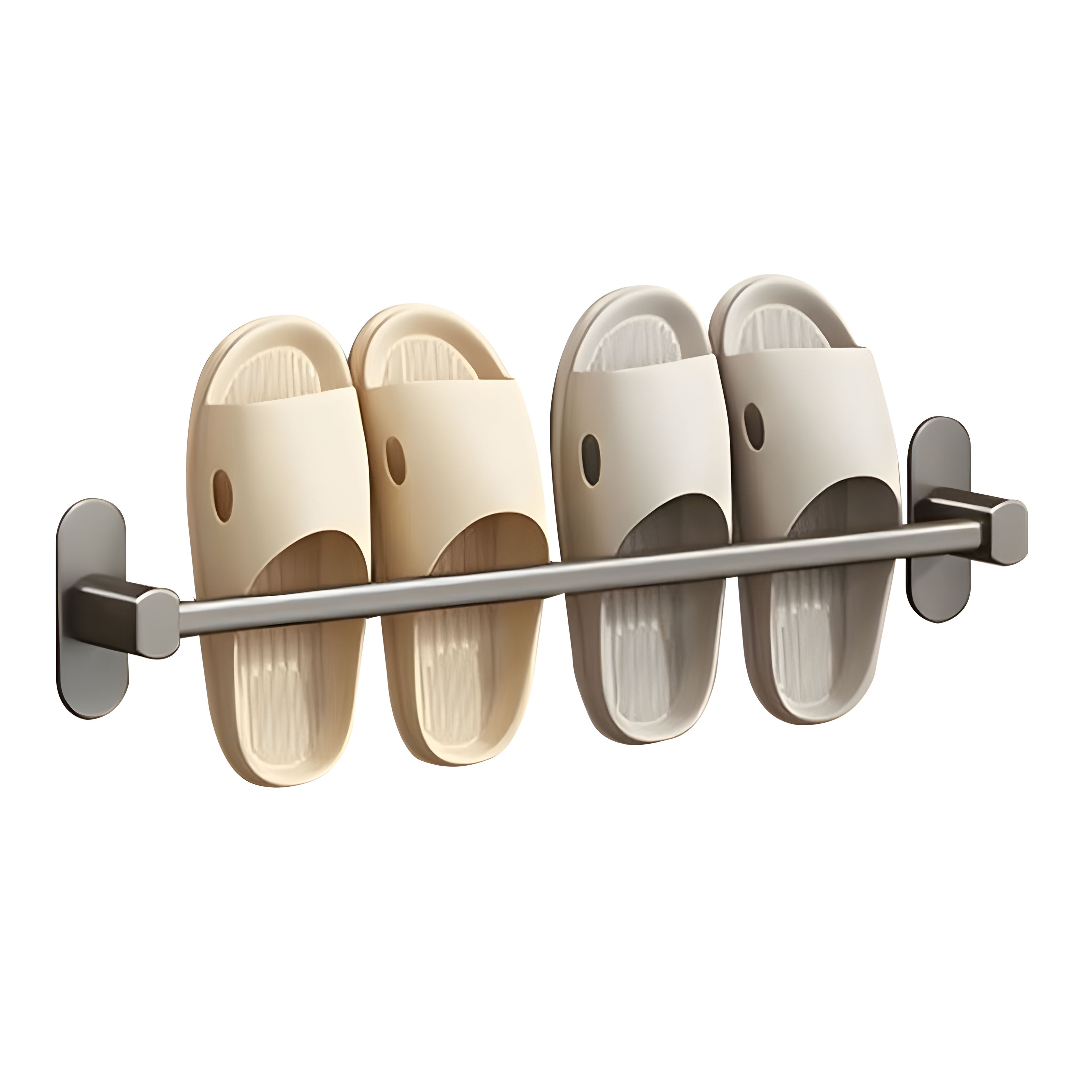 49cm Wall-Mounted Slipper Rack