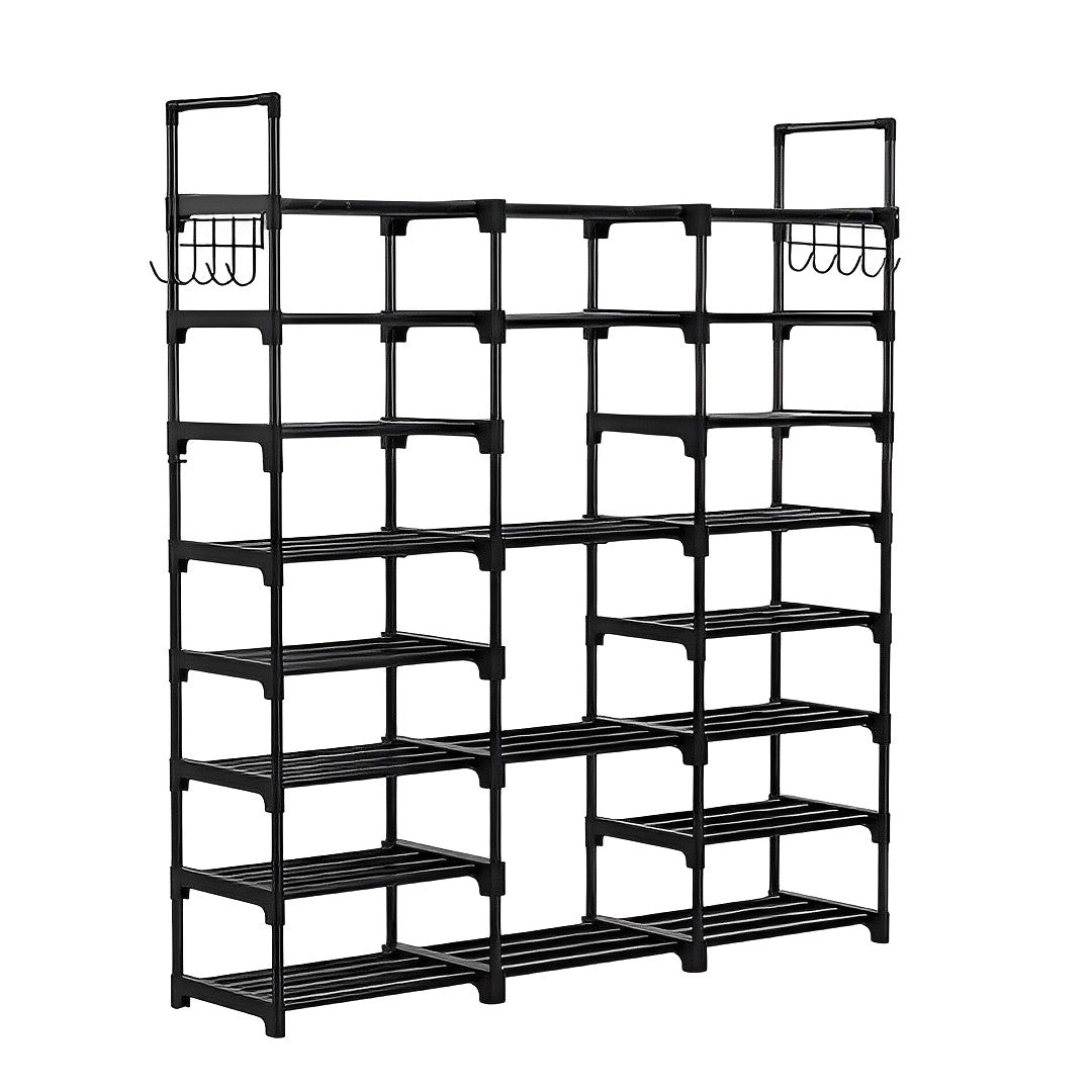 21-Shelf Tier Shoe Storage with Handle