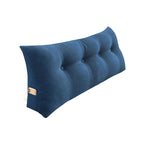 SOGA 120cm Blue Wedge Bed Cushion