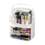 3 Tier White Countertop Cosmetic Storage Organiser
