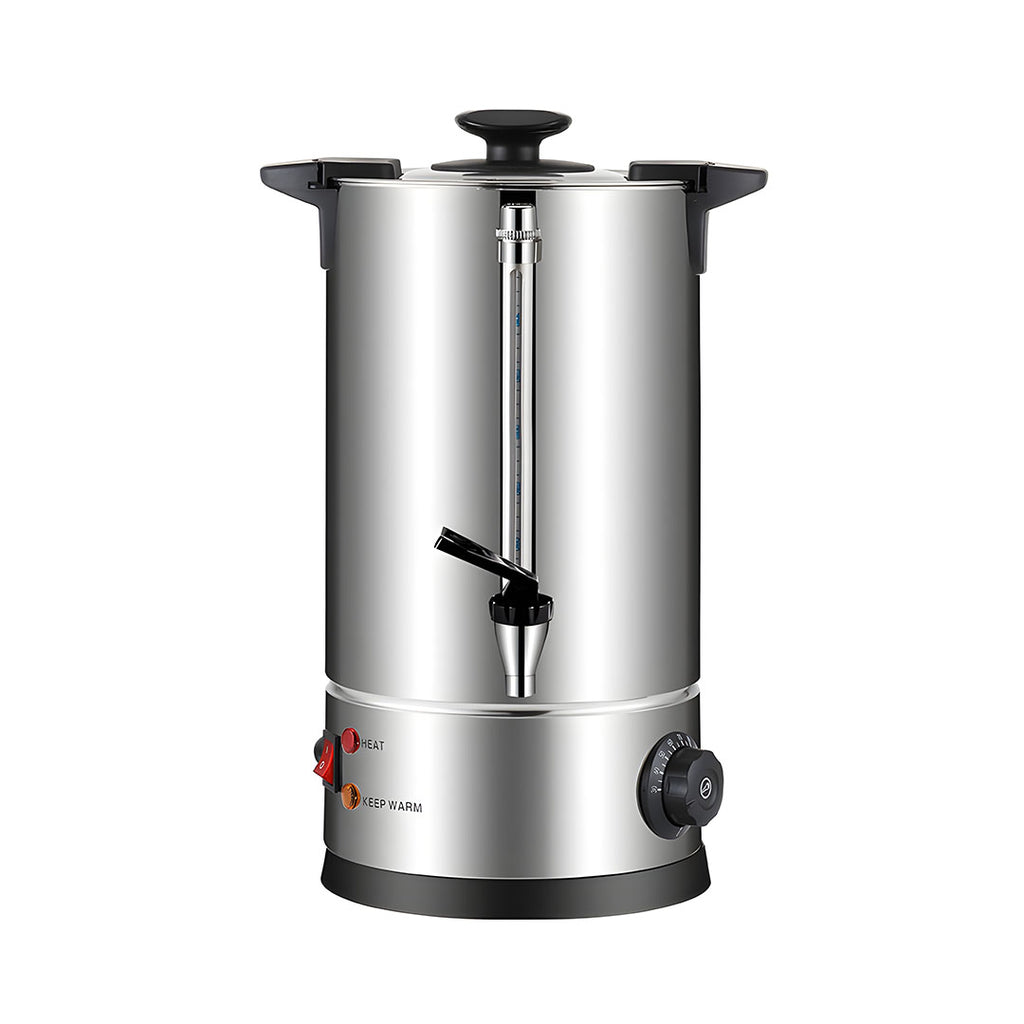 SOGA Electric Water Boiler – 10L Stainless Steel Hot Water Urn