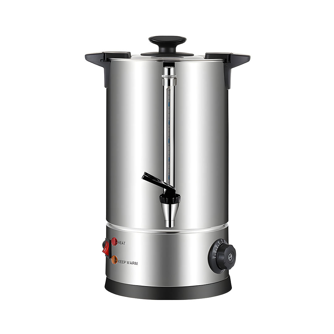 SOGA Electric Water Boiler – 10L Stainless Steel Hot Water Urn