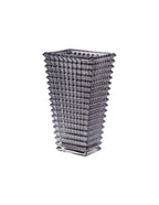 SOGA 28cm Modern Gray Ceramic Glass Vase Home Decor