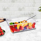 100mm Clear GN Pan 1/2 Food Tray