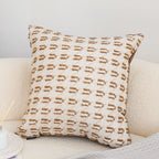 SOGA 2X 50cm Geometric Embroidered Decorative Throw Pillow
