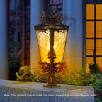 Vintage Lantern 71.2cm Wall Lamp Modern Aluminum & Glass Wall