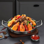 24cm Dry Pot with Natural Color 201 Material from Stainless Steel Kitchen essential