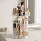 360 Degree Rotating Makeup Organiser Cosmetics Holder