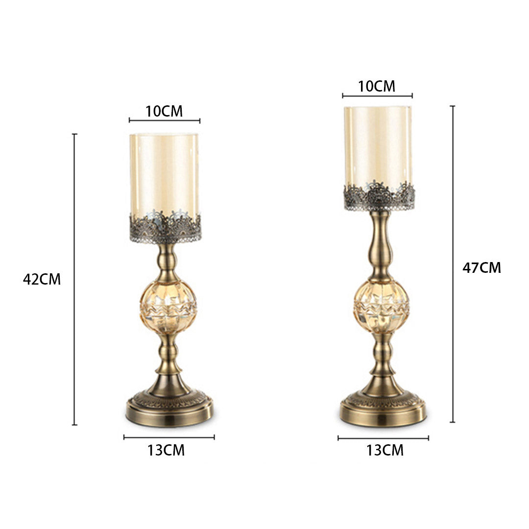 42cm 47cm Glass Candle Holder