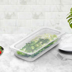 65mm Clear GN Pan 1/3 Food Tray with Lid