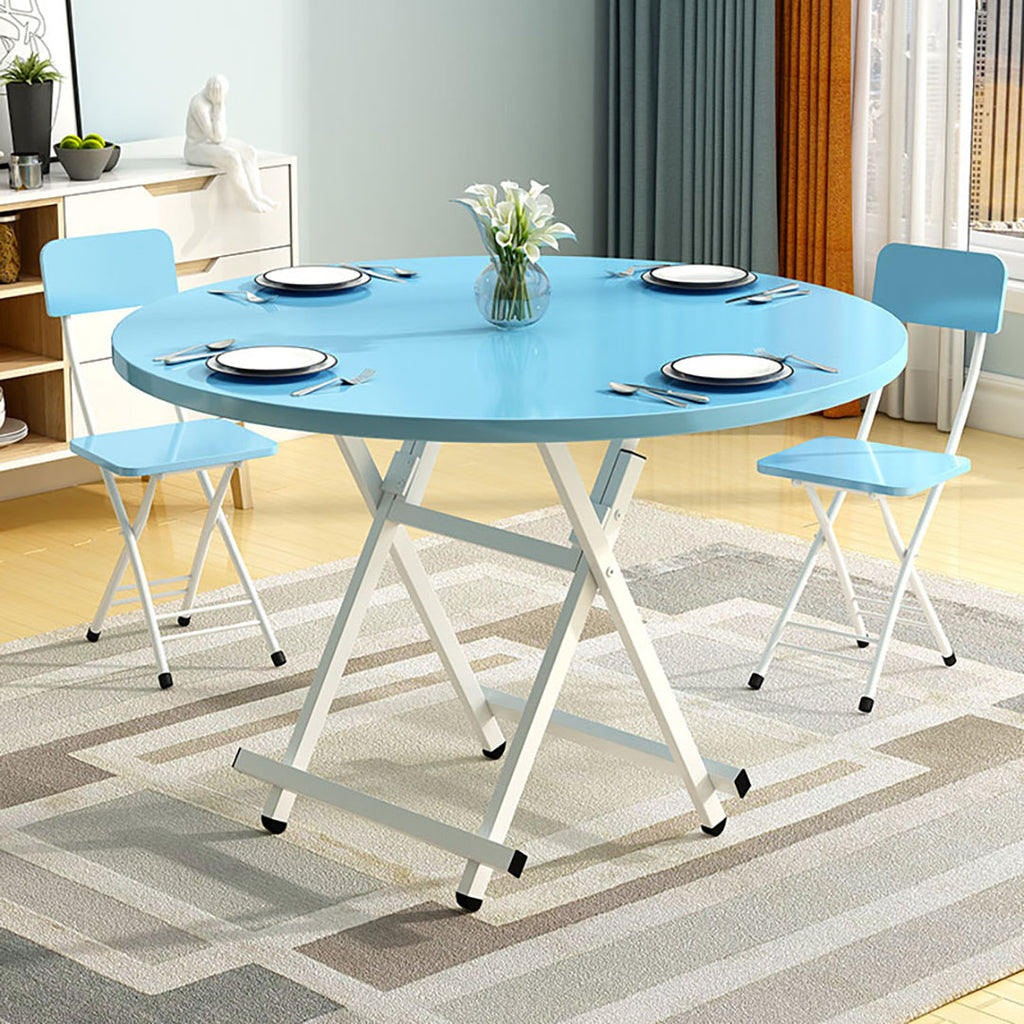 Blue Round Dining Table – Soga International