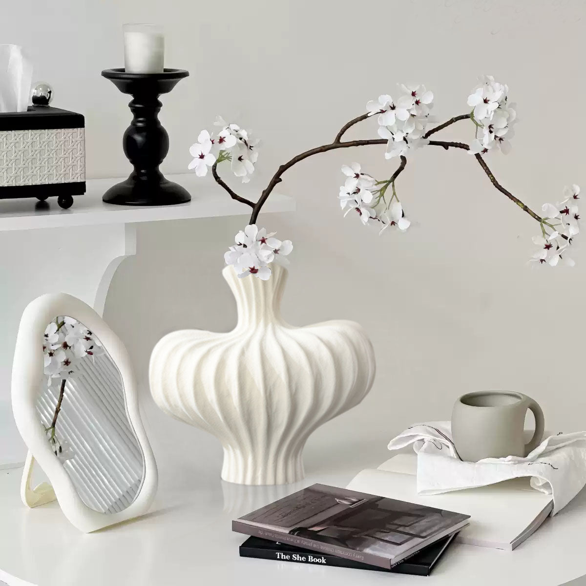 25X24cm Small Ornament Vases Countertop Decoration