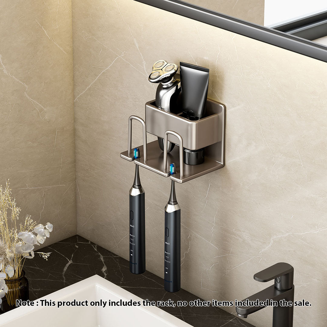 15cm Wall-Mounted Bathroom Storage Rack