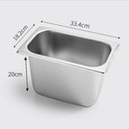 Gastronorm GN Pan Full Size 1/3 GN Pan 20cm Deep