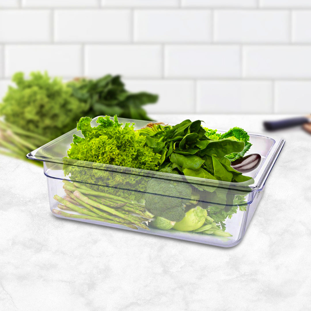 150mm Clear  GN Pan 1/2 Food Tray