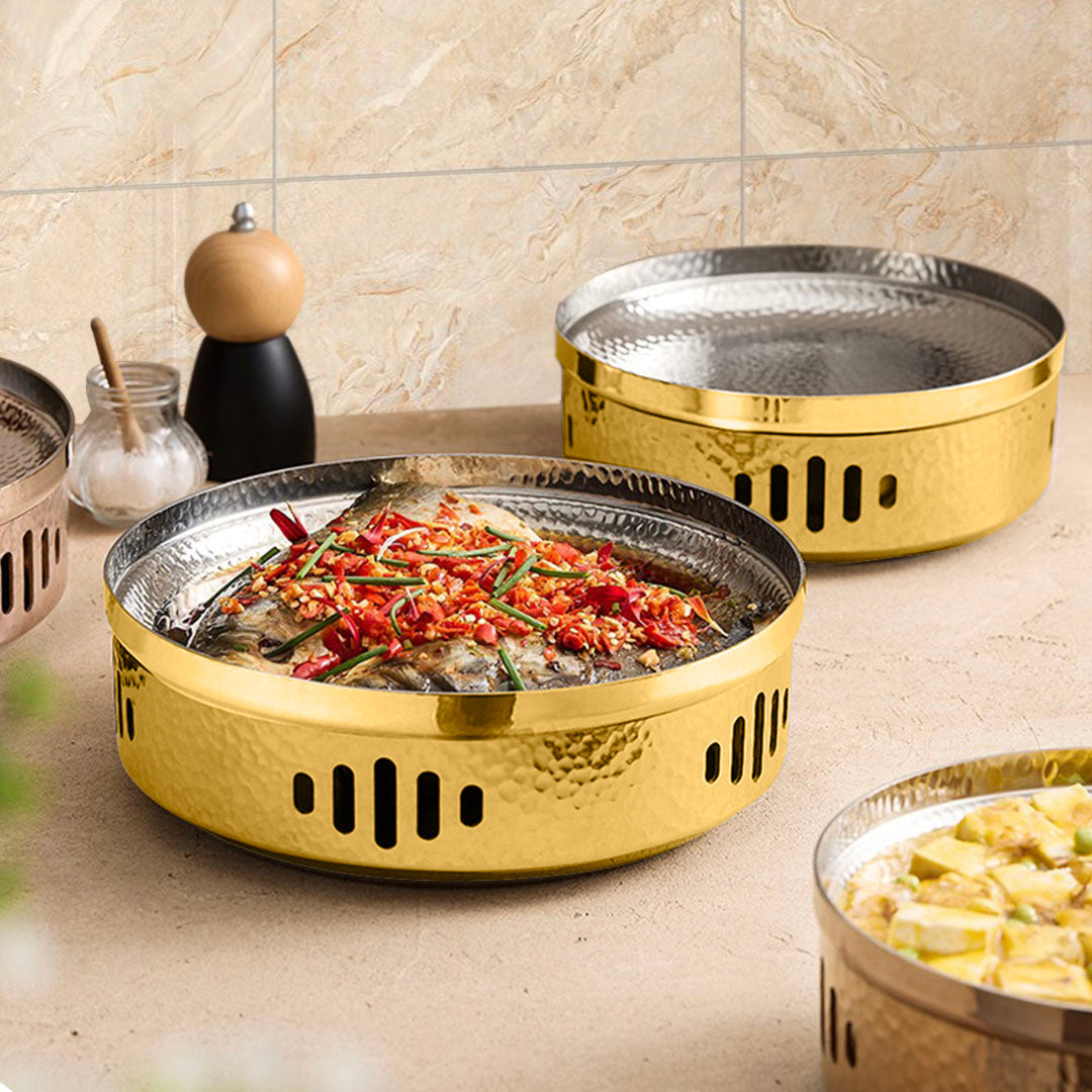 28cm DryPot with Hammered Texture for Kitchen Essential