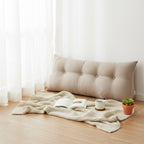 Soga 120cm  Beige Triangular Wedge Bed Pillow