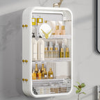 White Multi Tier Cosmetic Storage Organiser