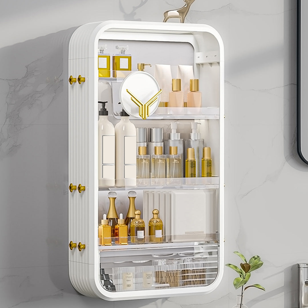 White Multi Tier Cosmetic Storage Organiser