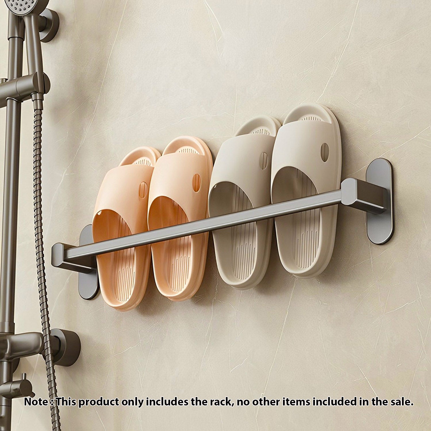 49cm Wall-Mounted Slipper Rack