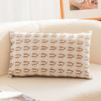 SOGA 2X 35cm  Embroidered Geometric Throw Pillow