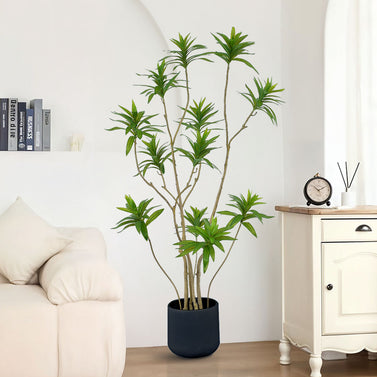 SOGA 150cm Lily Bamboo Plant Tree Living Room Artificial Plant Home Accent Decoration