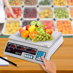 40kg Digital Commercial Kitchen Scales White