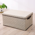 Extra Large Beige Non-Woven Diamond Quilt Grid