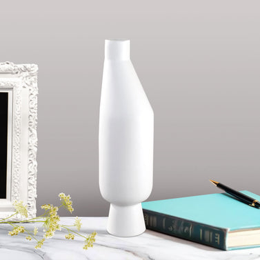 14x52cm  White Ornament Modern Minimalist Vase