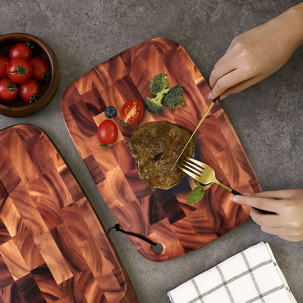 SOGA 32cm Acacia Wooden Chopping Board