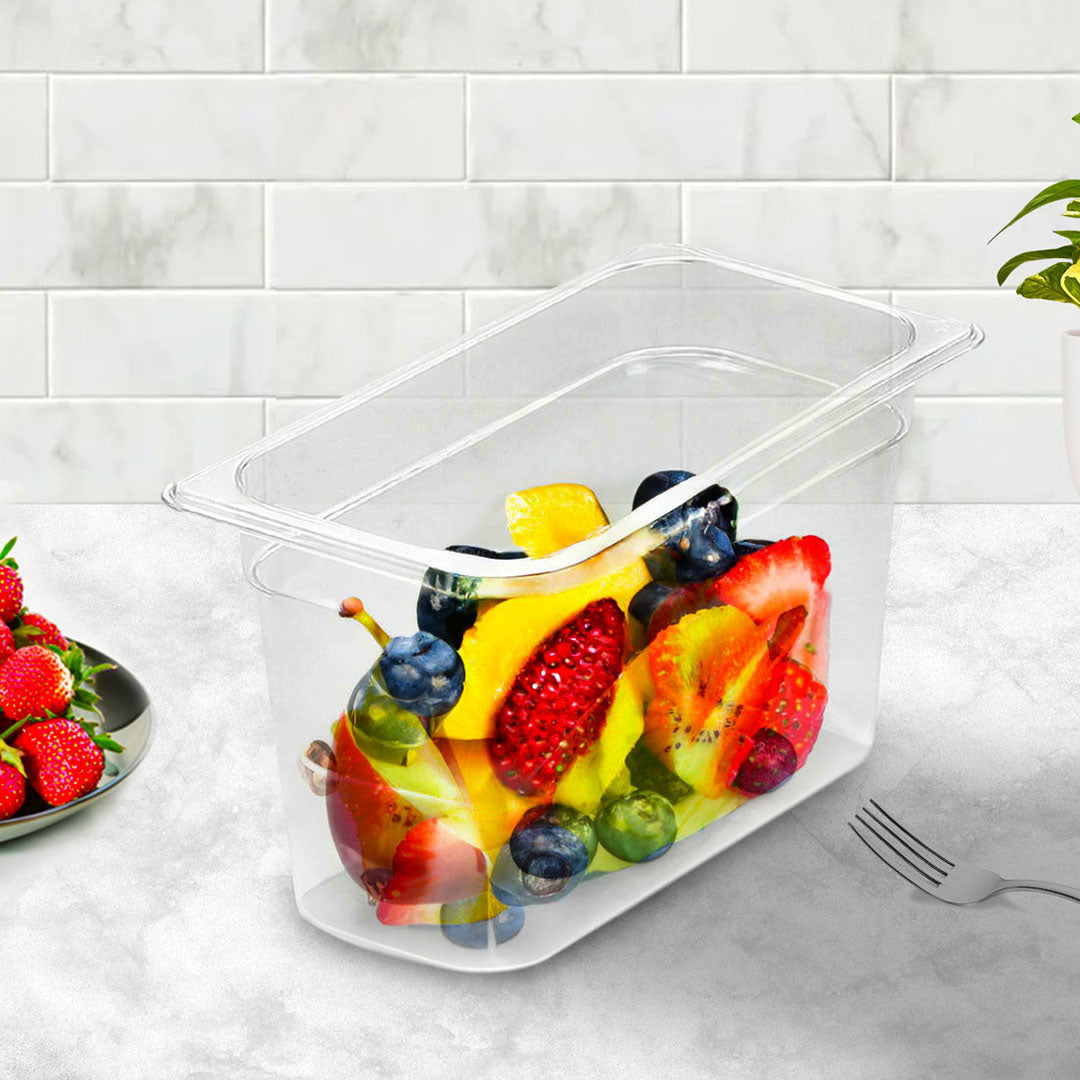 200mm Clear GN Pan 1/3 Food Tray