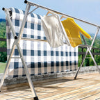 2.0m Portable Standing Clothes Drying Rack 3 Poles