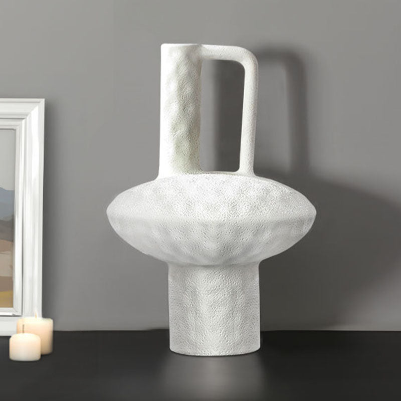 20x30cm Ornament Contemporary White Ceramic Vase