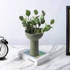 15x19.5cm Ornament Black Versatile Ceramic Vase