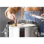 22L Stainless Steel Insulated Stock Pot Container