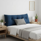 SOGA 120cm Blue Wedge Bed Cushion