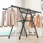 1.6m Portable Wing Shape Clothes Drying Rack