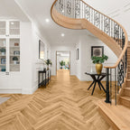Timbo Solid Oak Herringbone Parquet Timber Flooring – 1 box