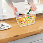 200mm Clear GN Pan 1/2 Food Tray