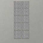 SOGA Peel & Stick Floor and Wall Tiles 60 x 60cm 10 Pack Grey Faux Marble