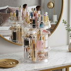 360 Degree Rotating Makeup Organiser Cosmetics Holder