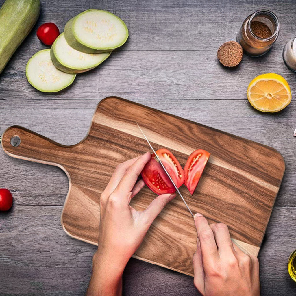 SOGA 32cm Acacia Wooden Serving & Cutting Board