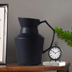 23.5x19.5cm Ornament Black Modern Vase Pitcher
