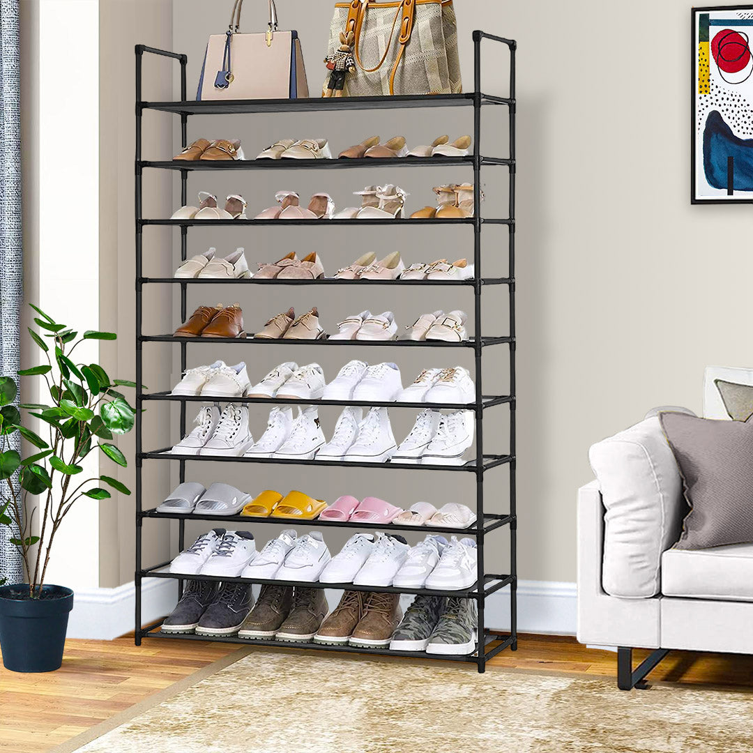 10 Tier Shoe Storage with Handle