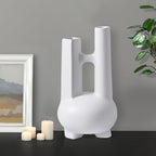 Ornament Modern Geometric Vase Minimalist Double Tube